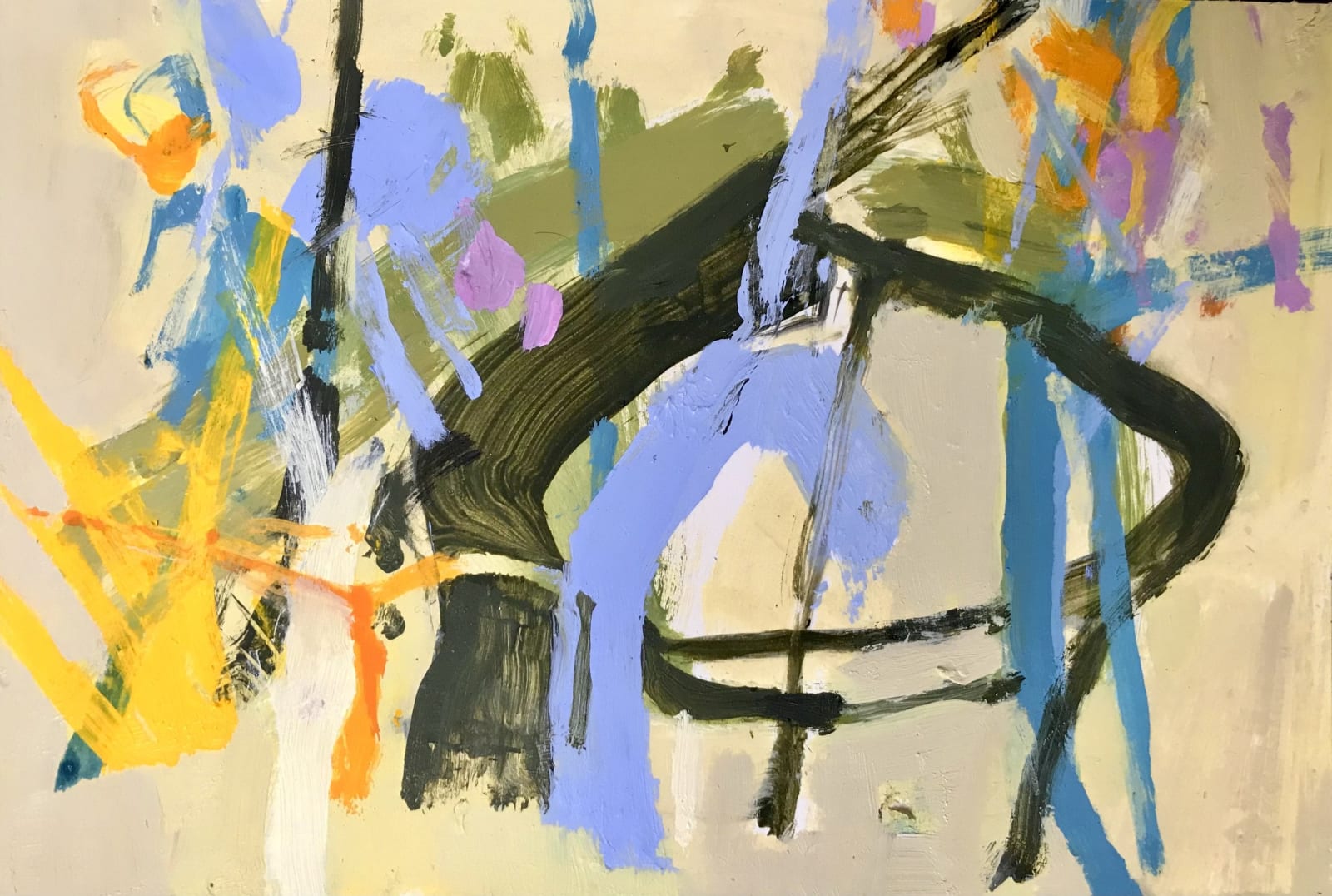 Jane Lewis RWS, From the Studio, Winter Garden 2
