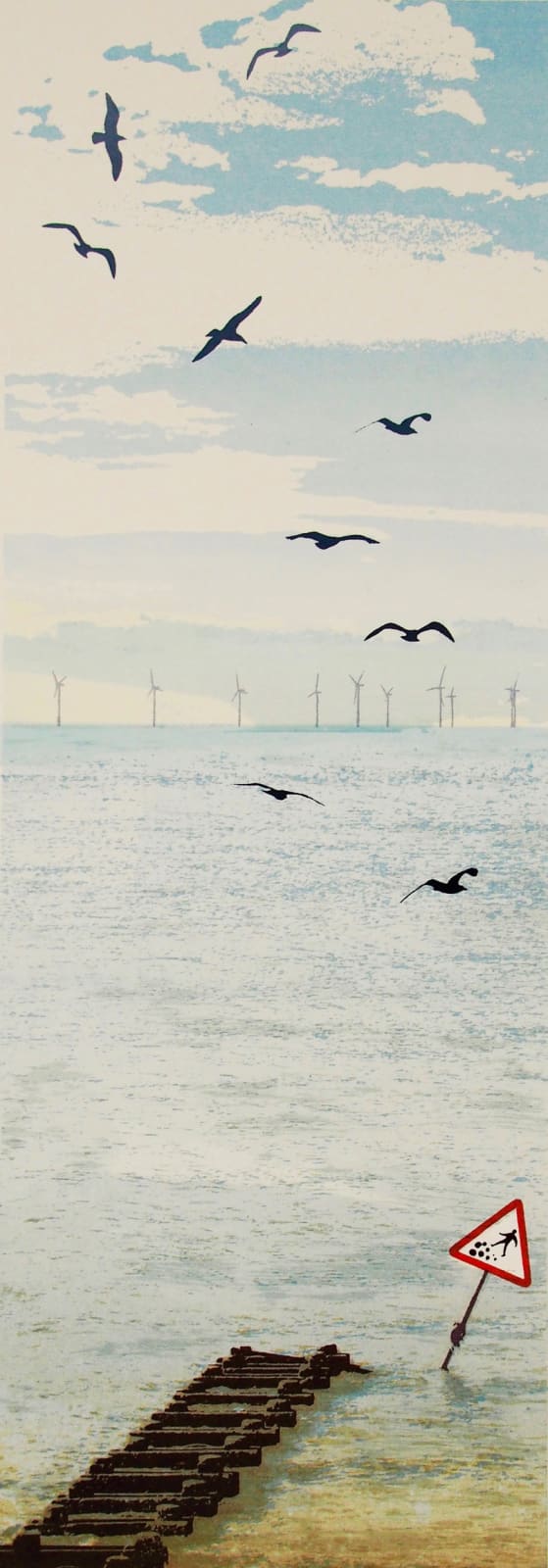 Janet Brooke RE, Rottingdean Morning x 1