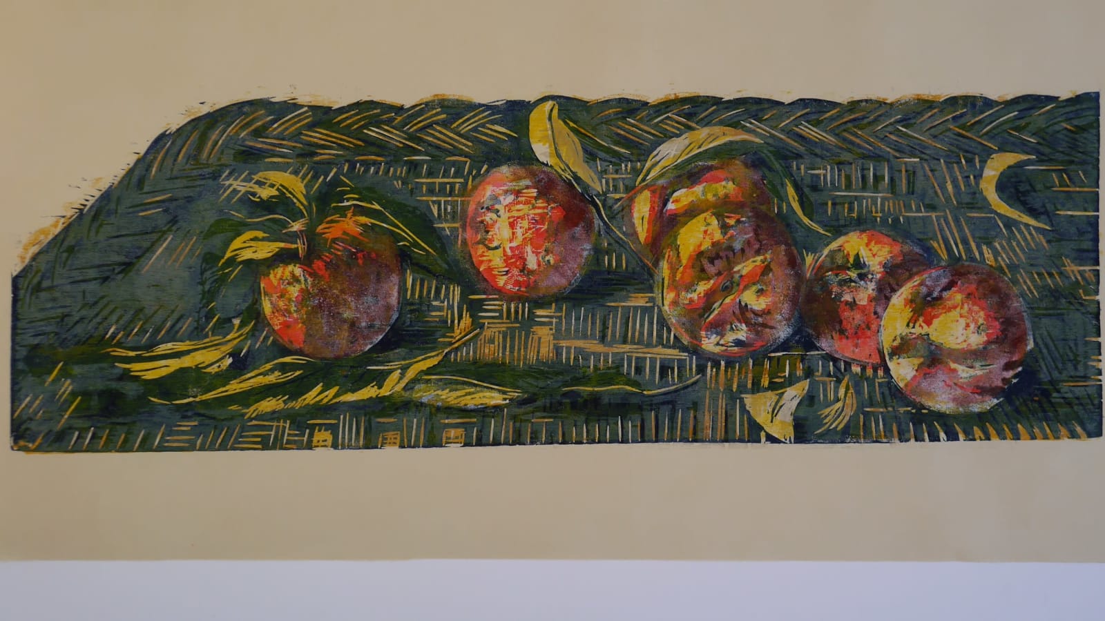 Hilary Daltry RE, Six Peaches
