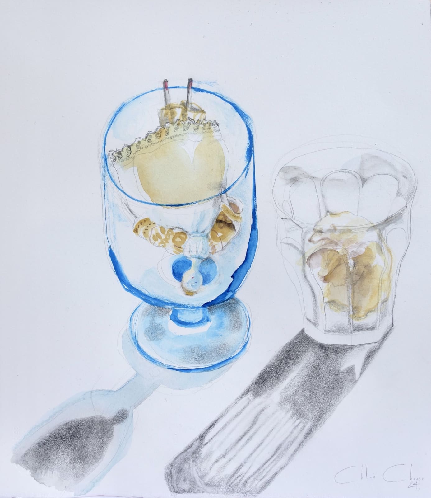 Chloe Cheese RWS, Queen Victoria and a Polar Bear