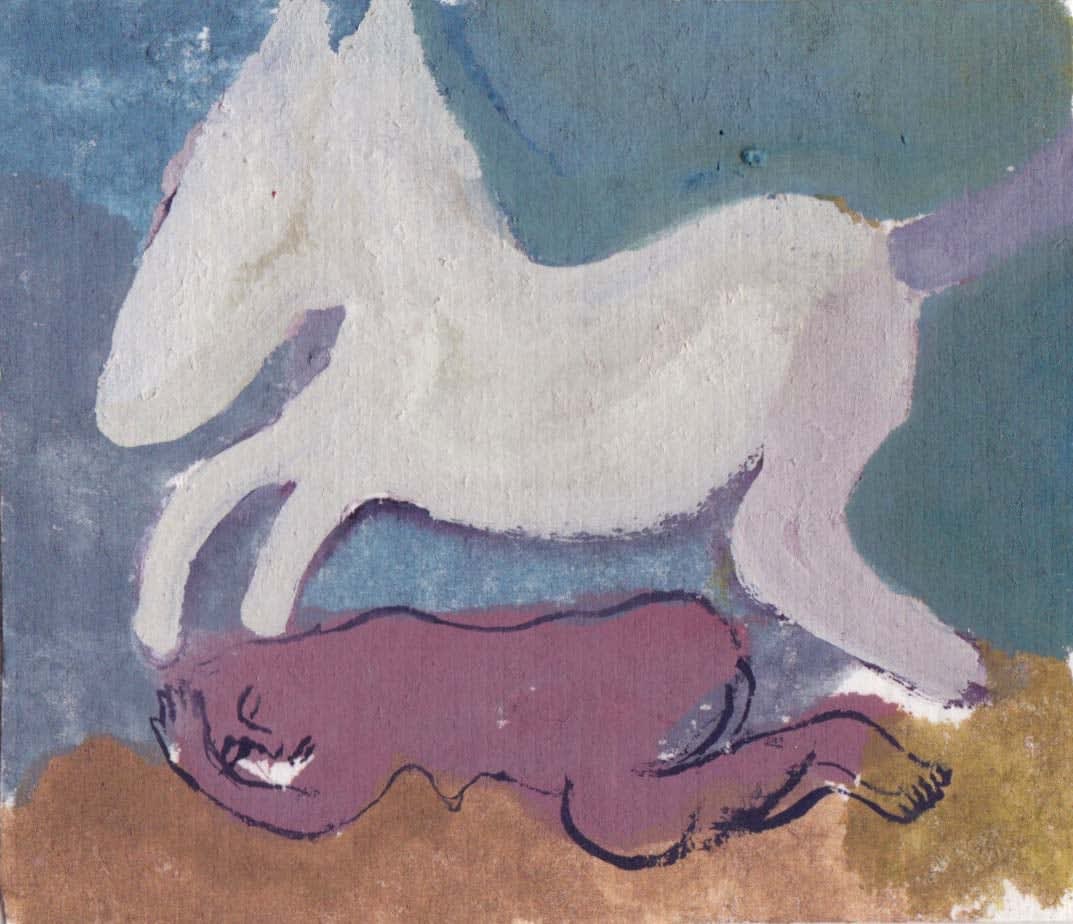 Jessica Jane Charleston Guest RWS, White horse