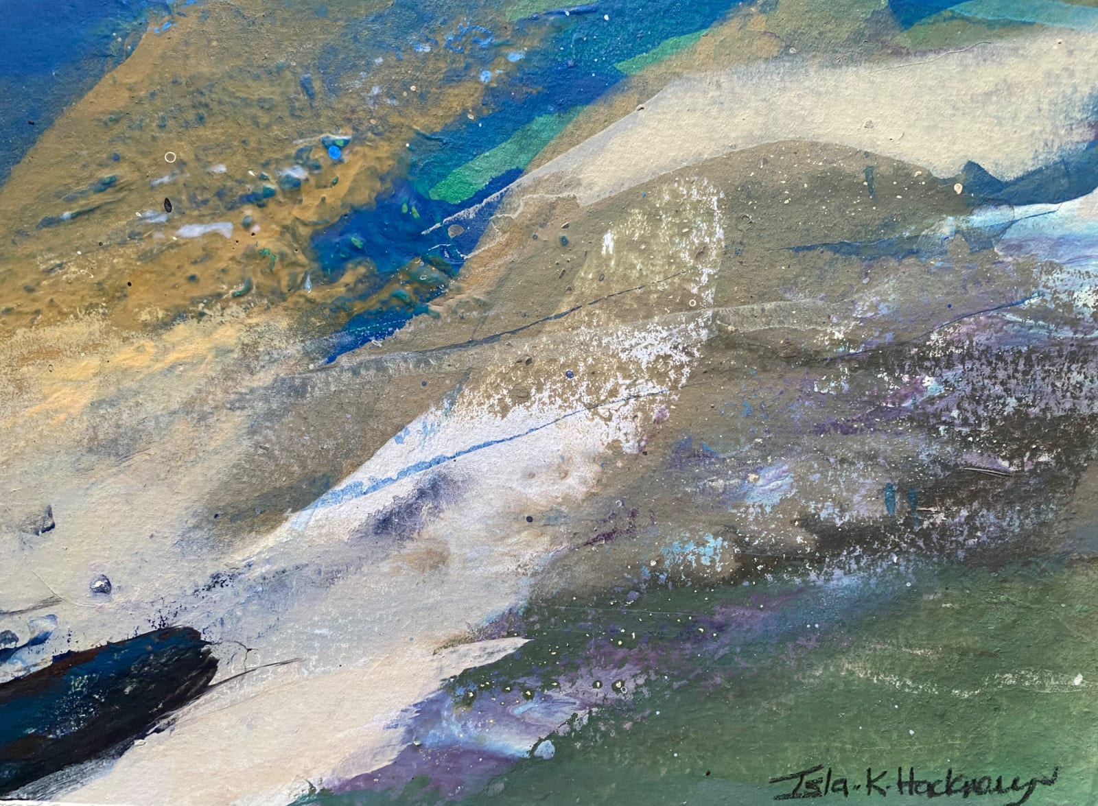 Isla Hackney RWS, Windswept