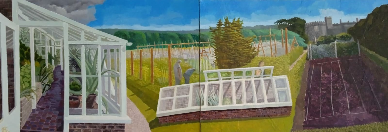 Michael Collins RWS, Walmer Gardens