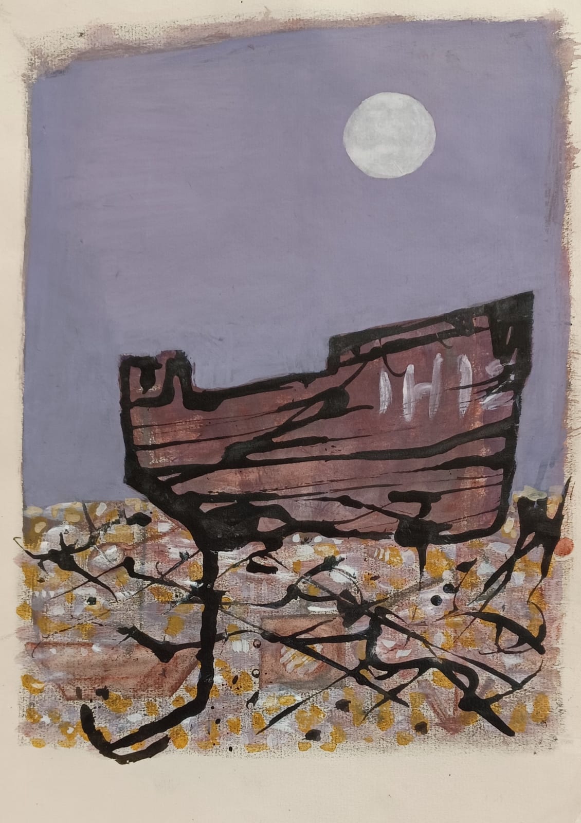 Caroline McAdam Clark RWS, Ancient Hulk