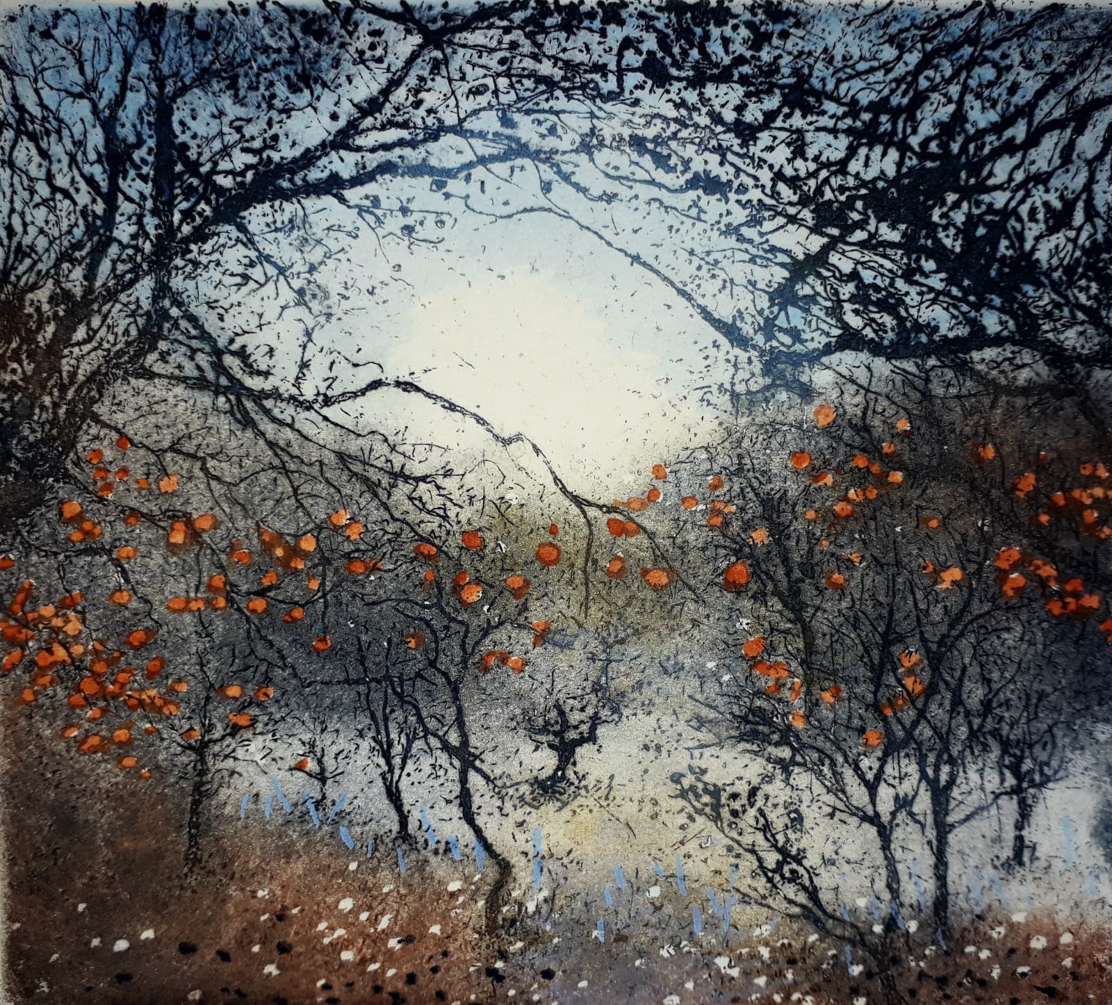 Jo Barry RE, Dark Wintry Bed