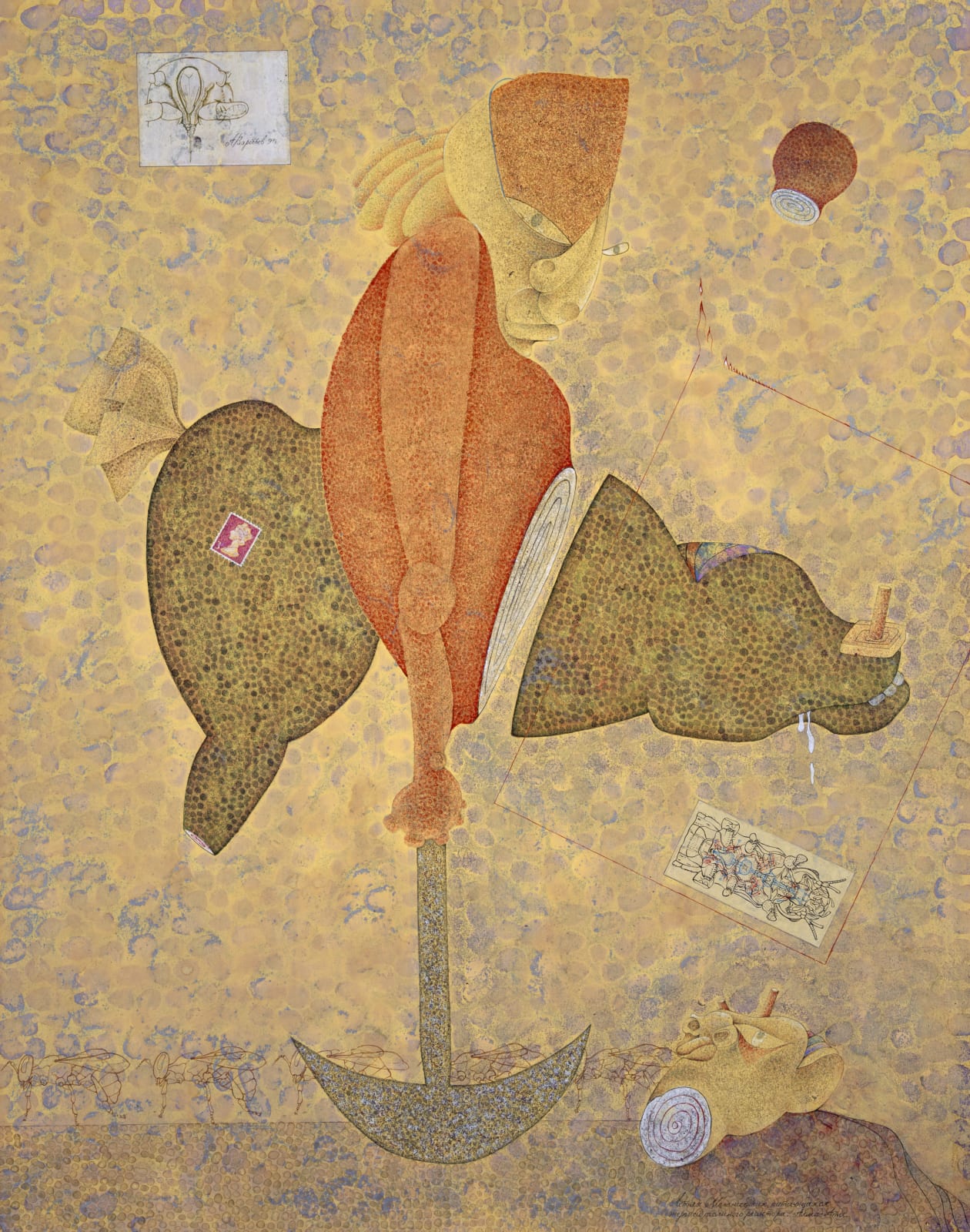 Alexander Vorobyev RWS, Summer Melancholy, Fed by the Energy of a Beehive