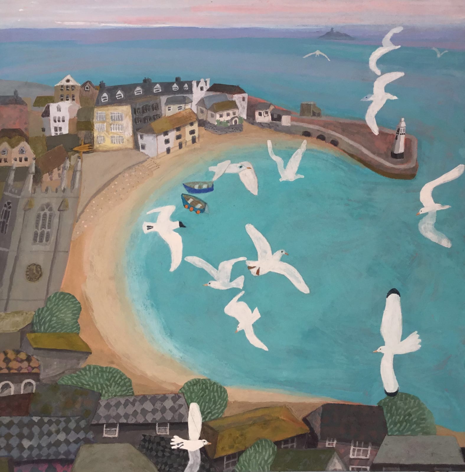 Gertie Young RWS, Morning in St Ives