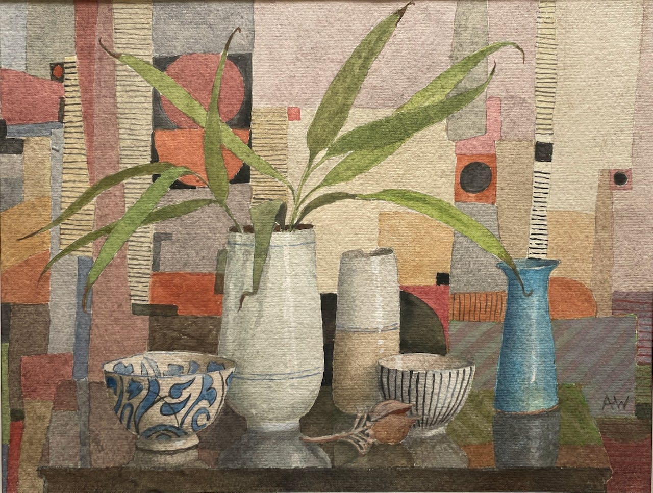 Annie Williams RWS RE, Five Pots