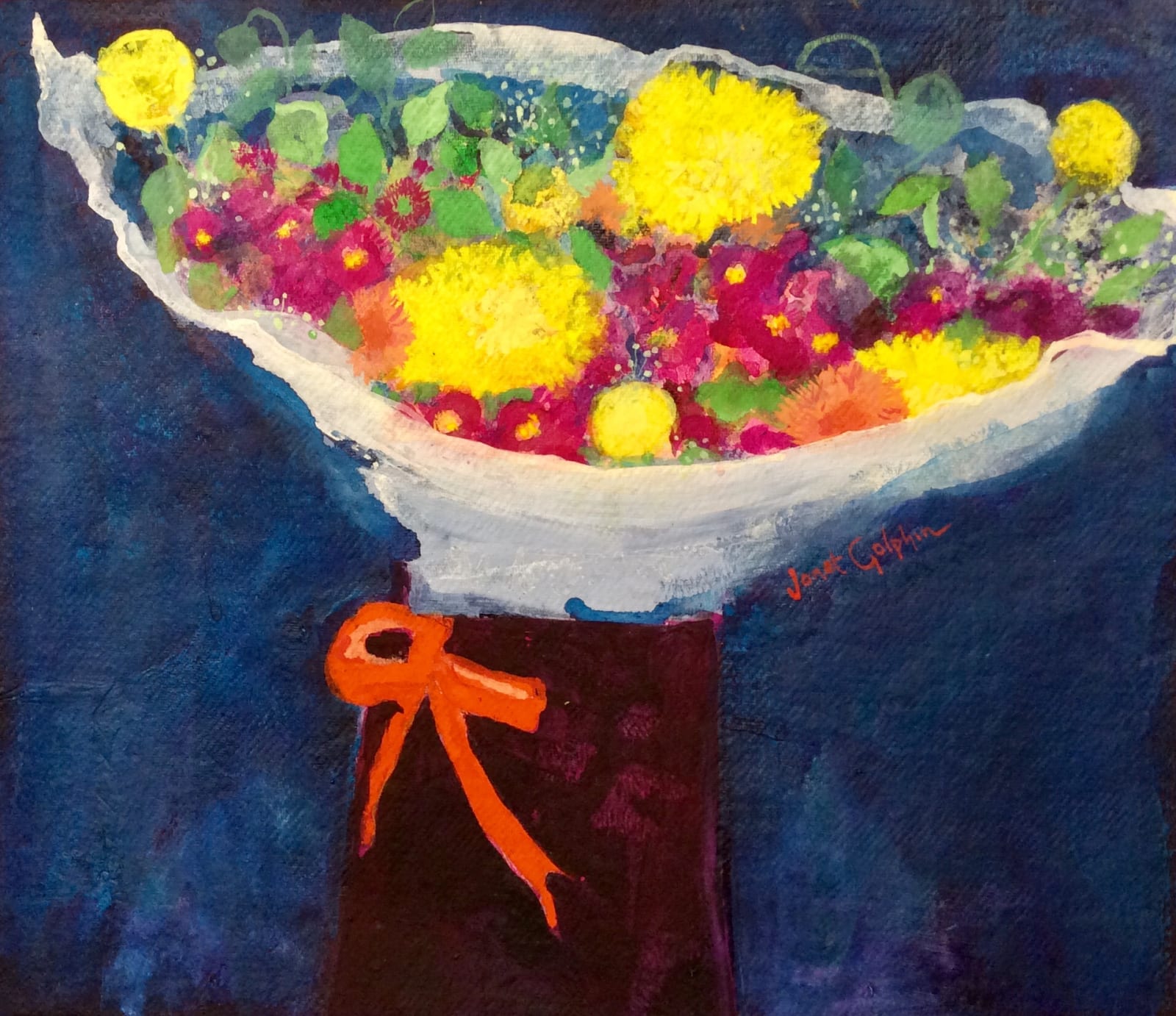 Janet Golphin RWS, Boxed Bunch