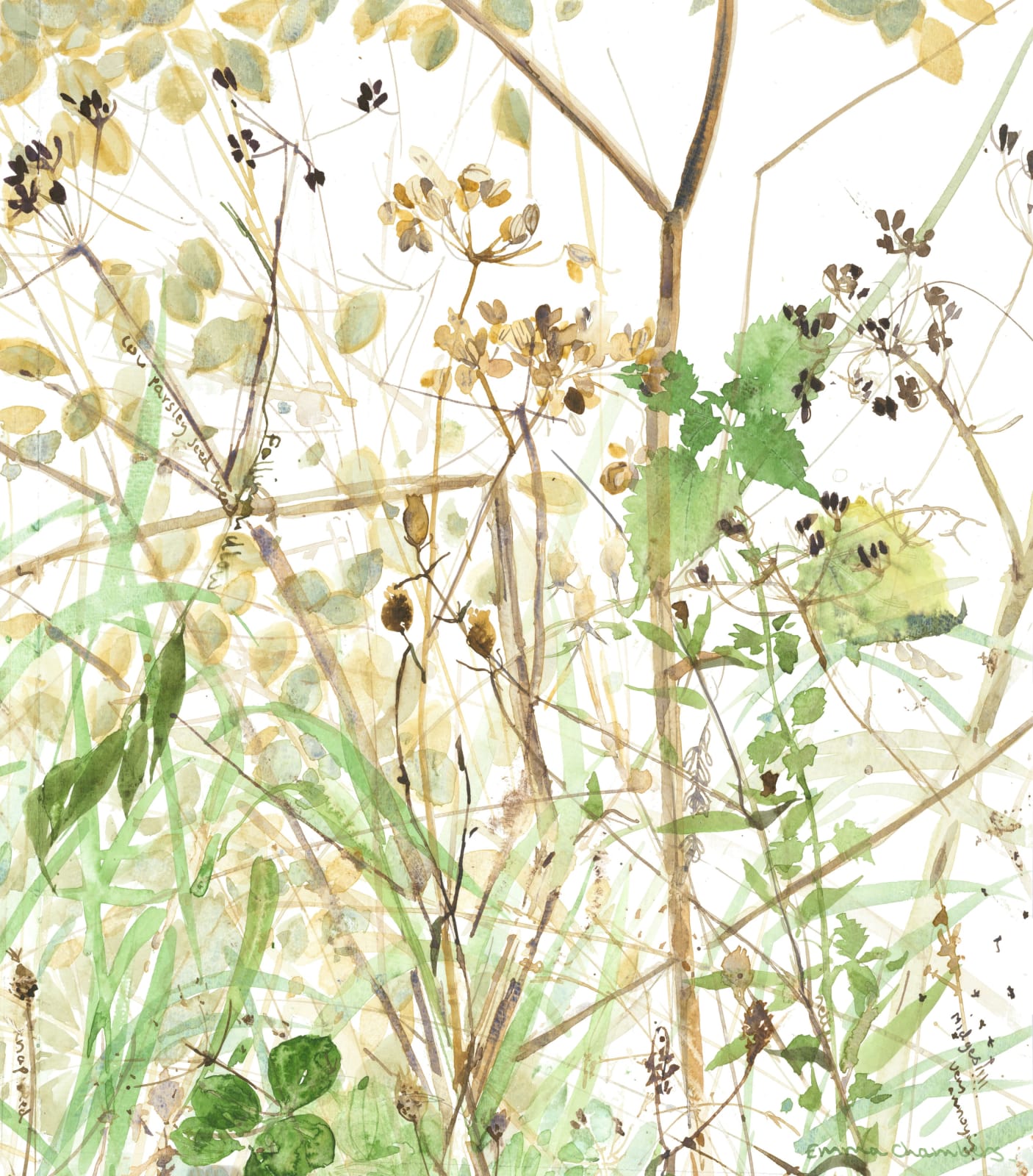 Emma Chambers RWS, Before The Clocks Go Back