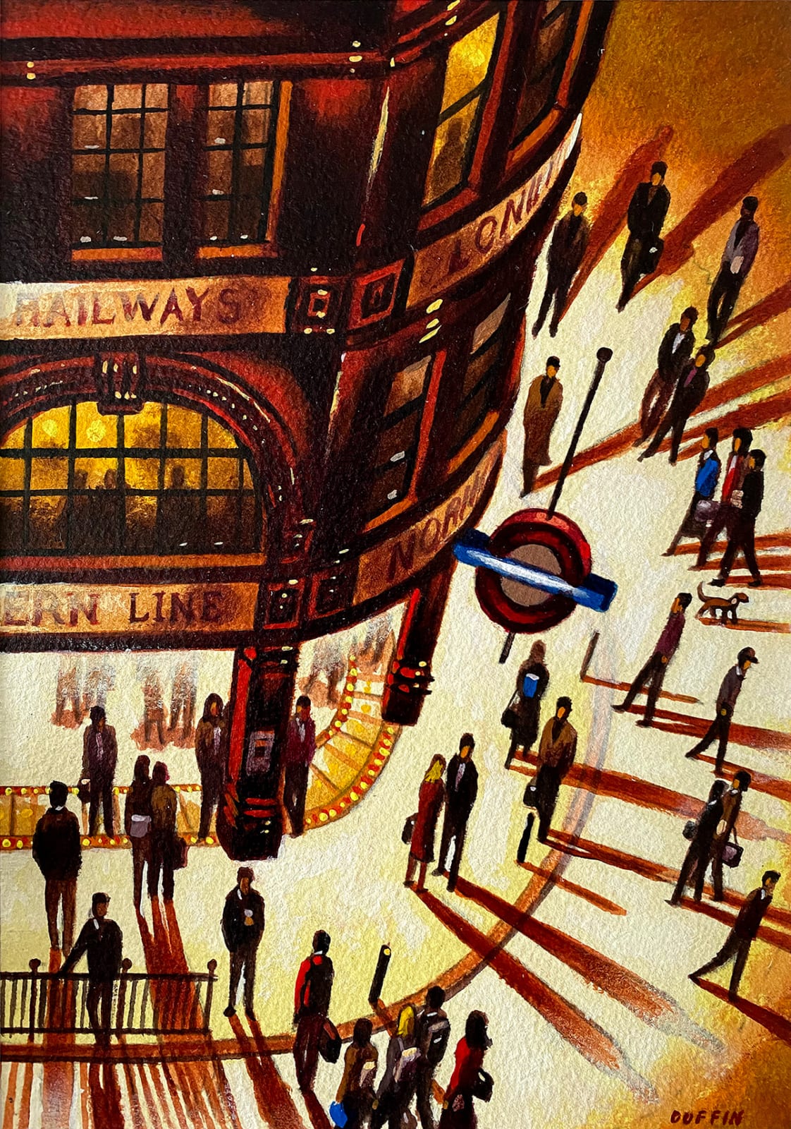 John Duffin RWS, Tube Spectres