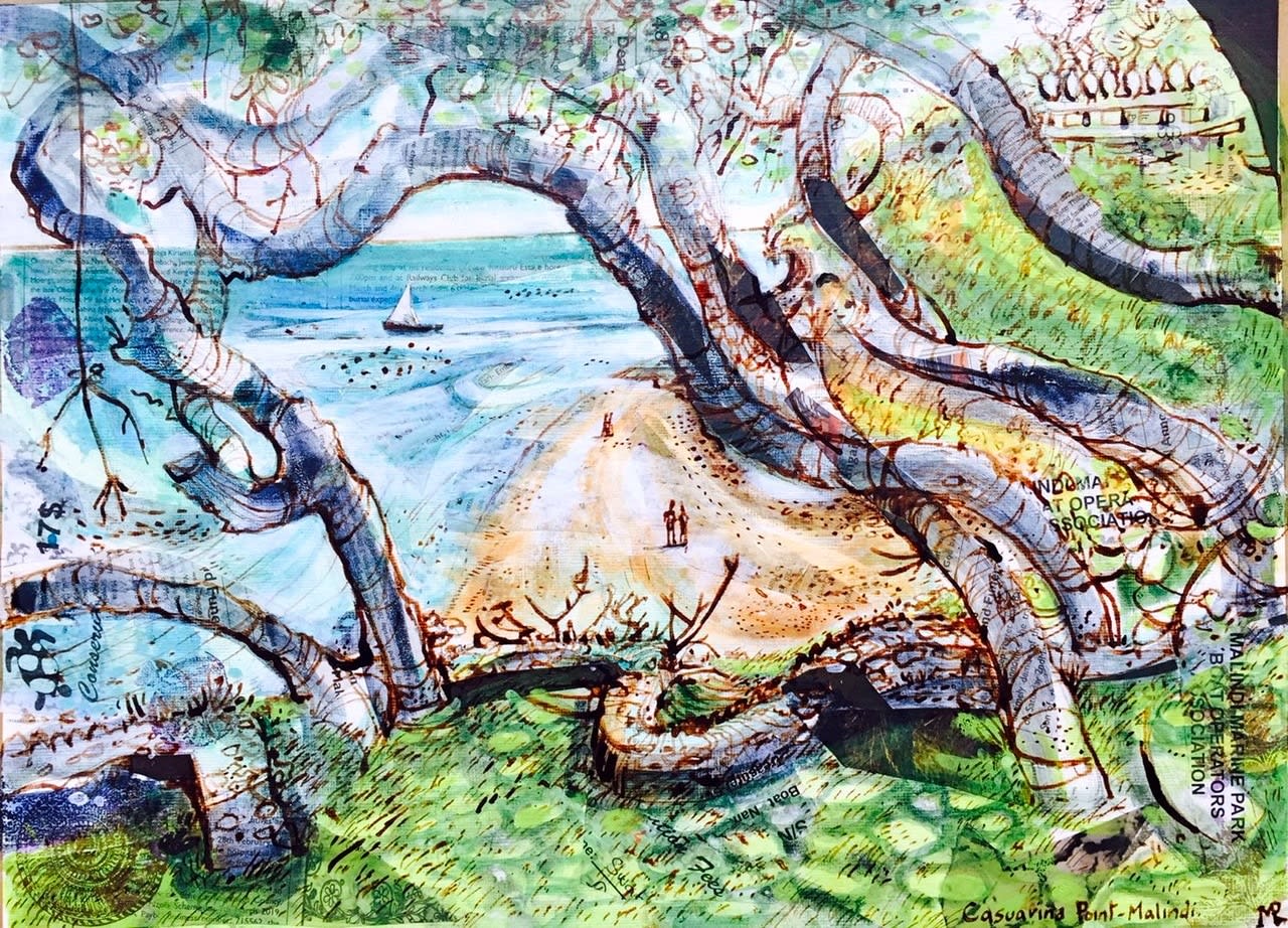 Mark Raggett RWS, Casuarina Point - Malindi