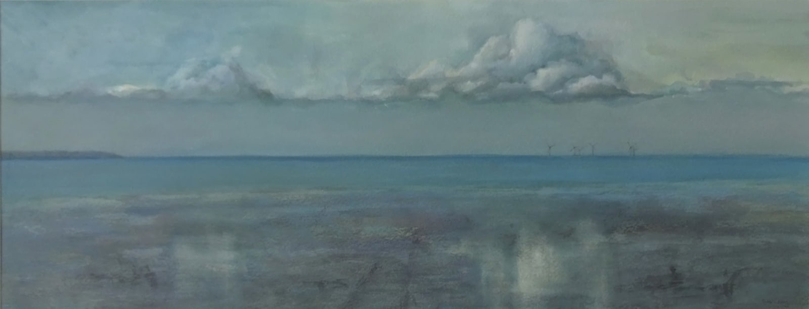 Sarah Holliday RWS, Horizon - Tide's Out