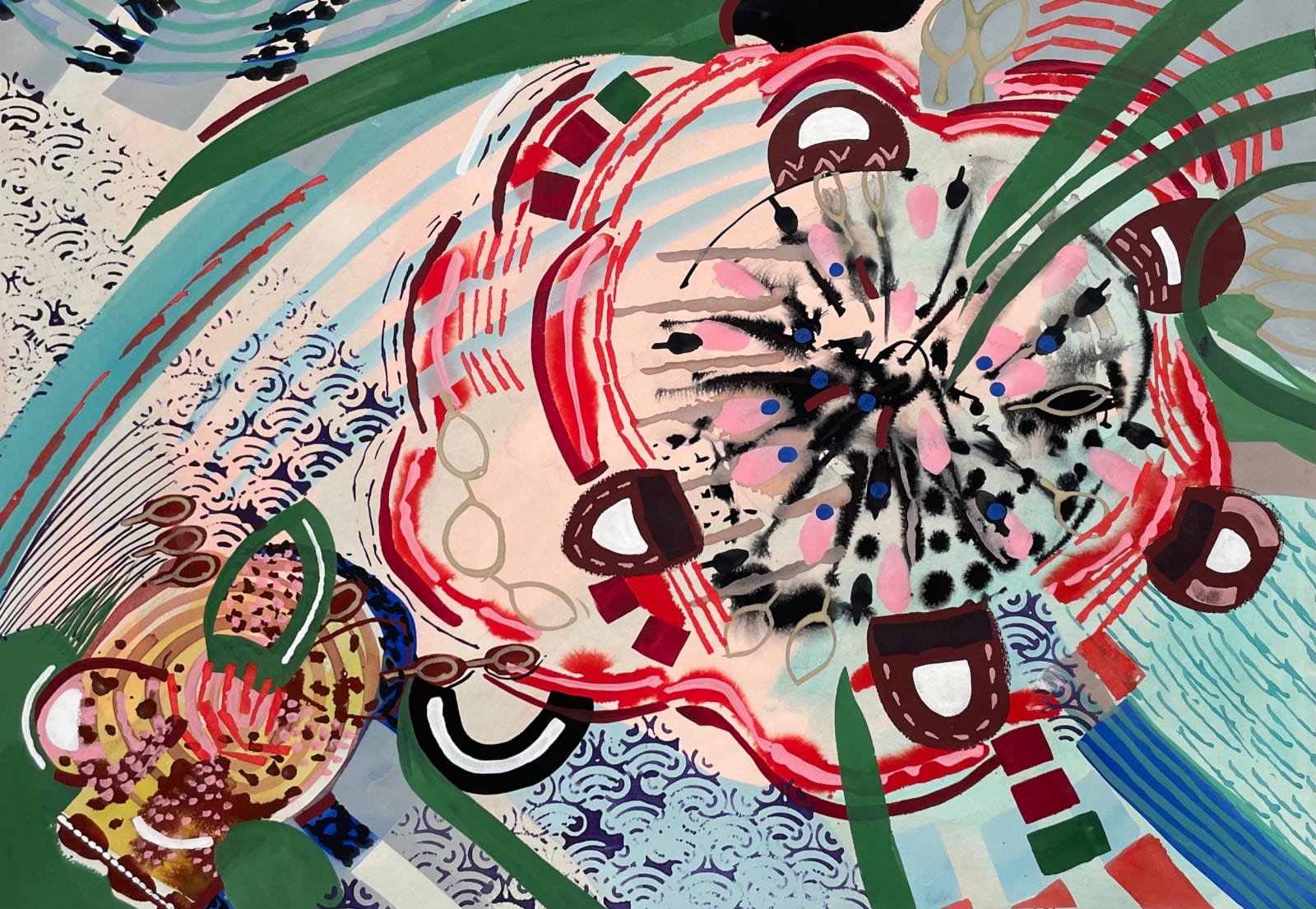 Chloe Fremantle RWS, from Within to Beyond (poppy reflections)