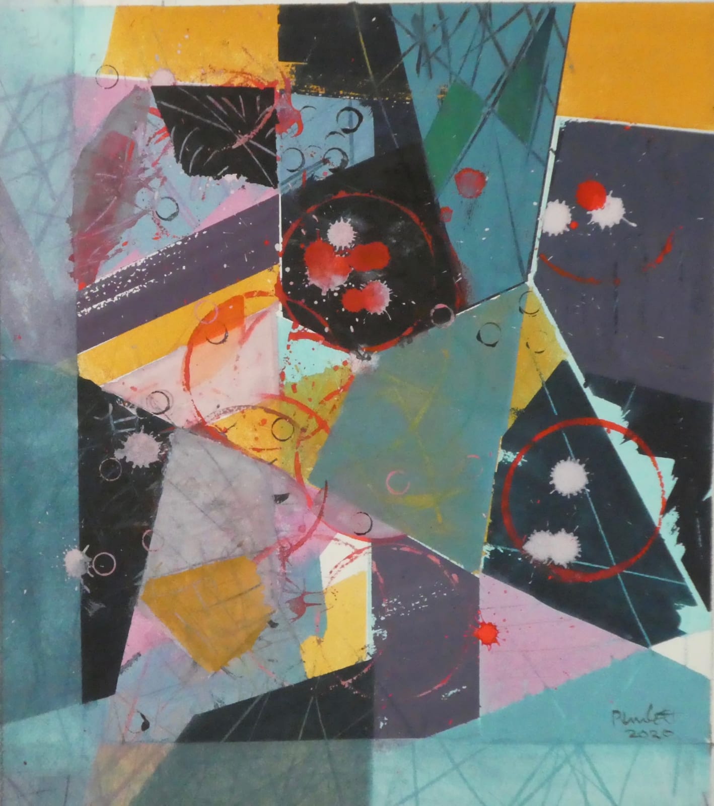 Geoffrey Pimlott Hon Ret RWS, Red and White