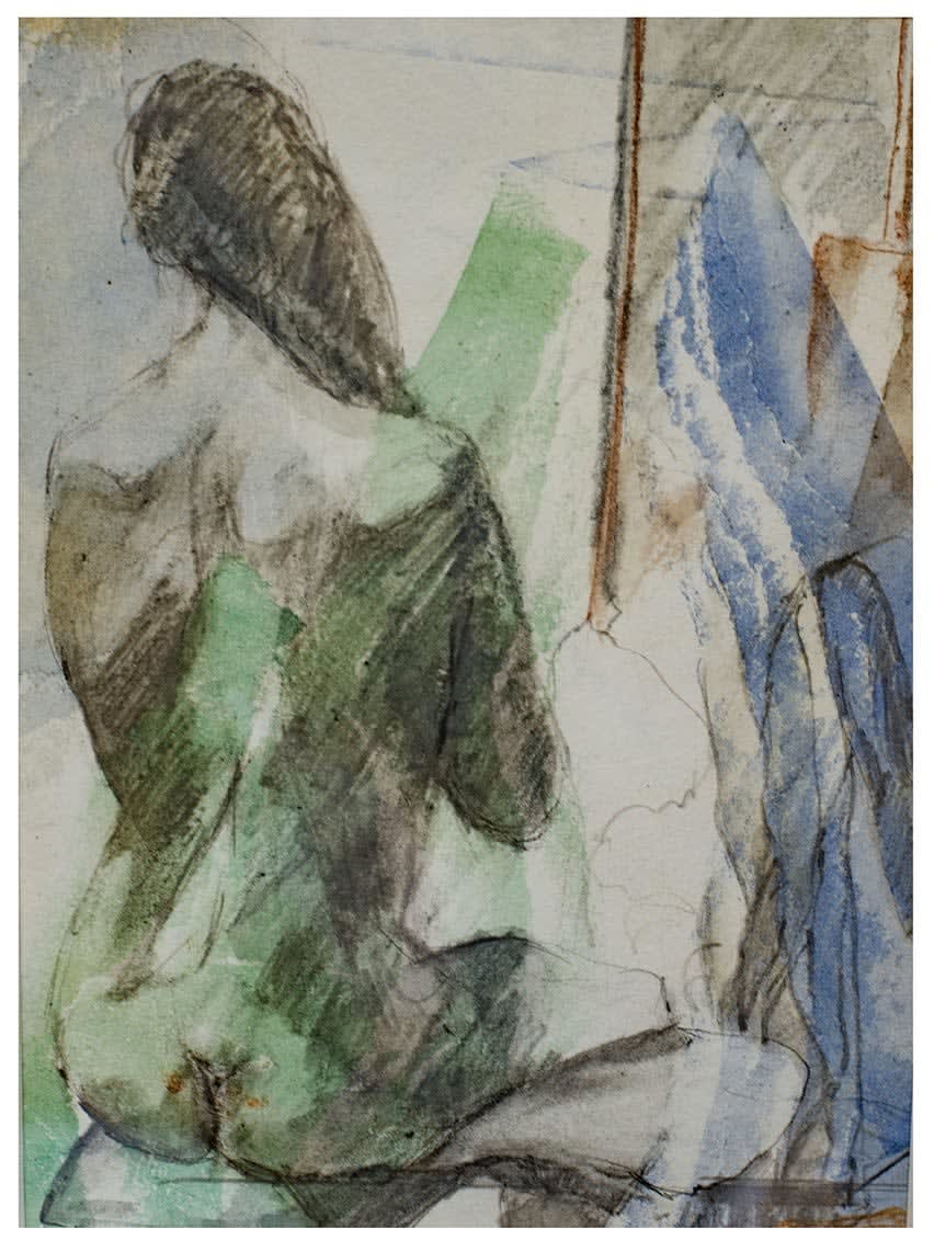 Daphne Casdagli RE, Girl with a Mirror