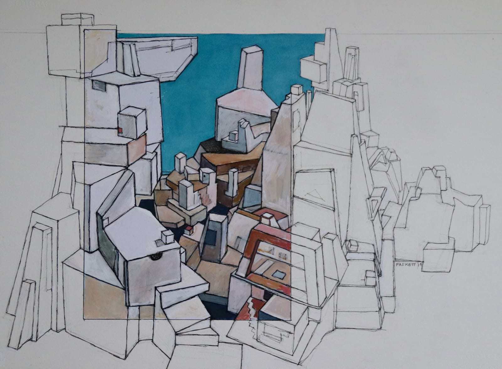 David Paskett PPRWS Hon. RE, Space-Scape Construction