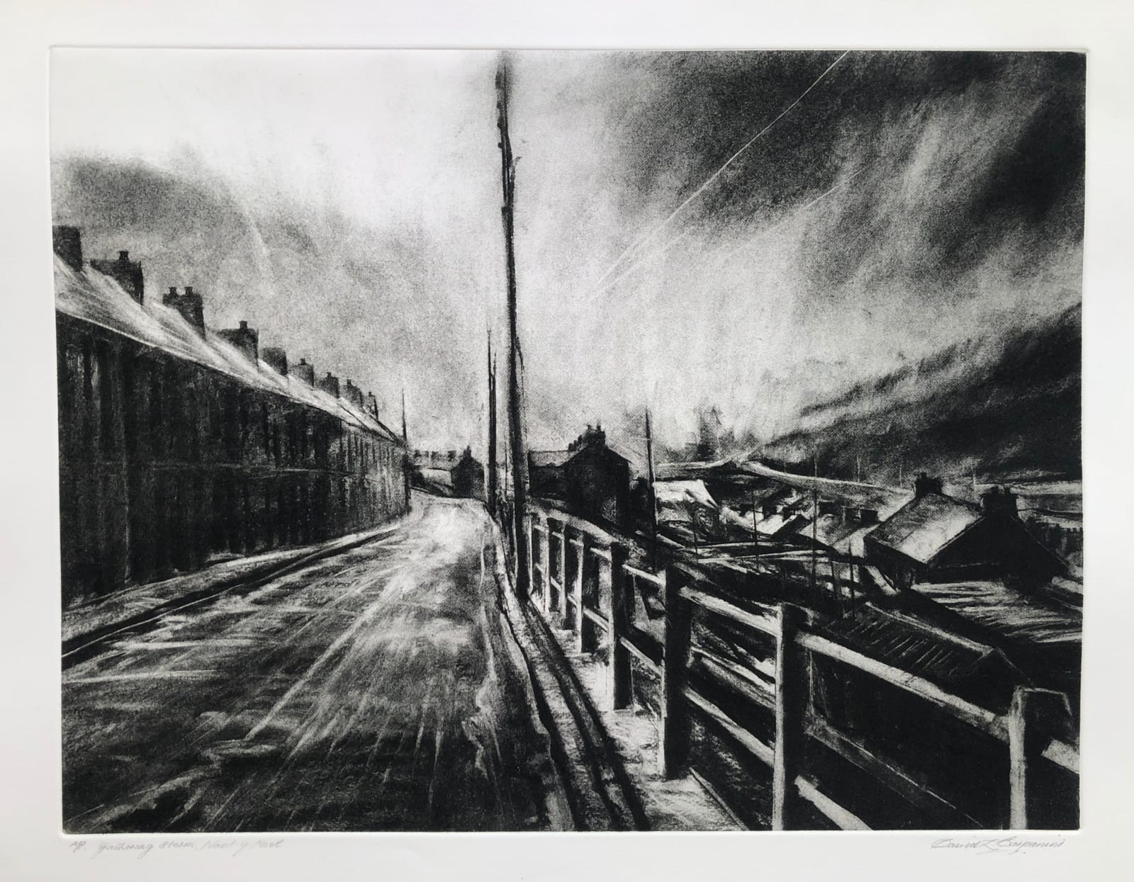 David Carpanini PPRE Hon. RWS, Gathering Storm Nant-Y-Moel