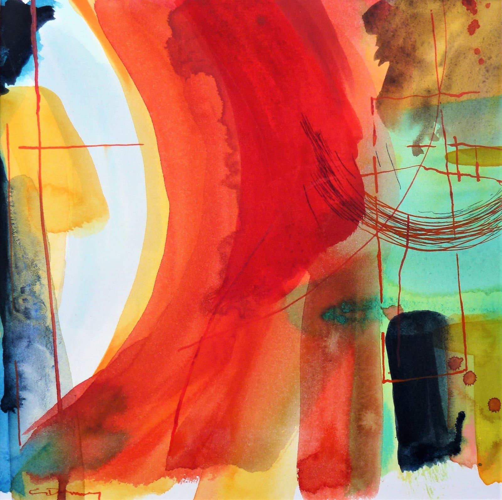 Claire Denny RWS, Garden Walk