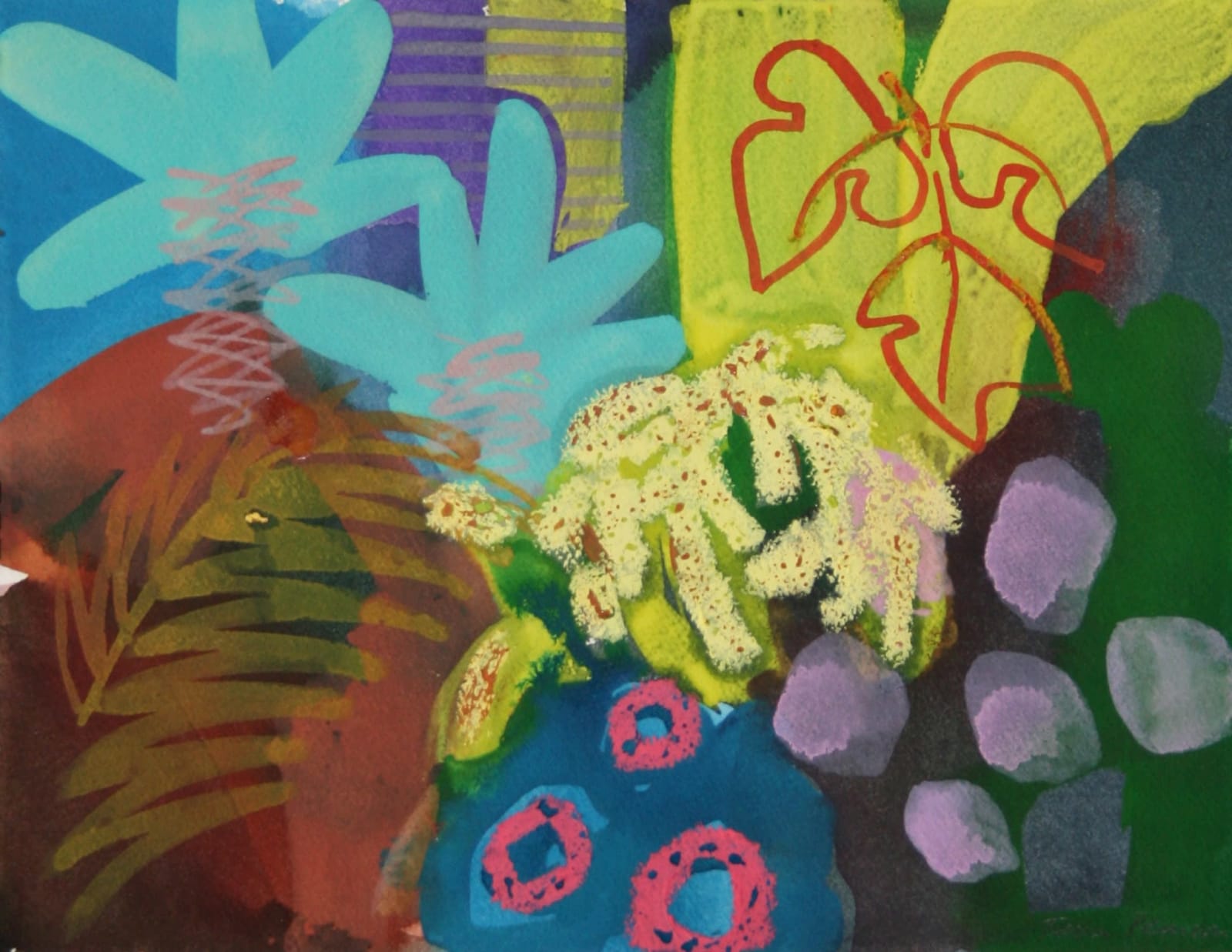 Tessa Pearson ARWS, Lemon Palm