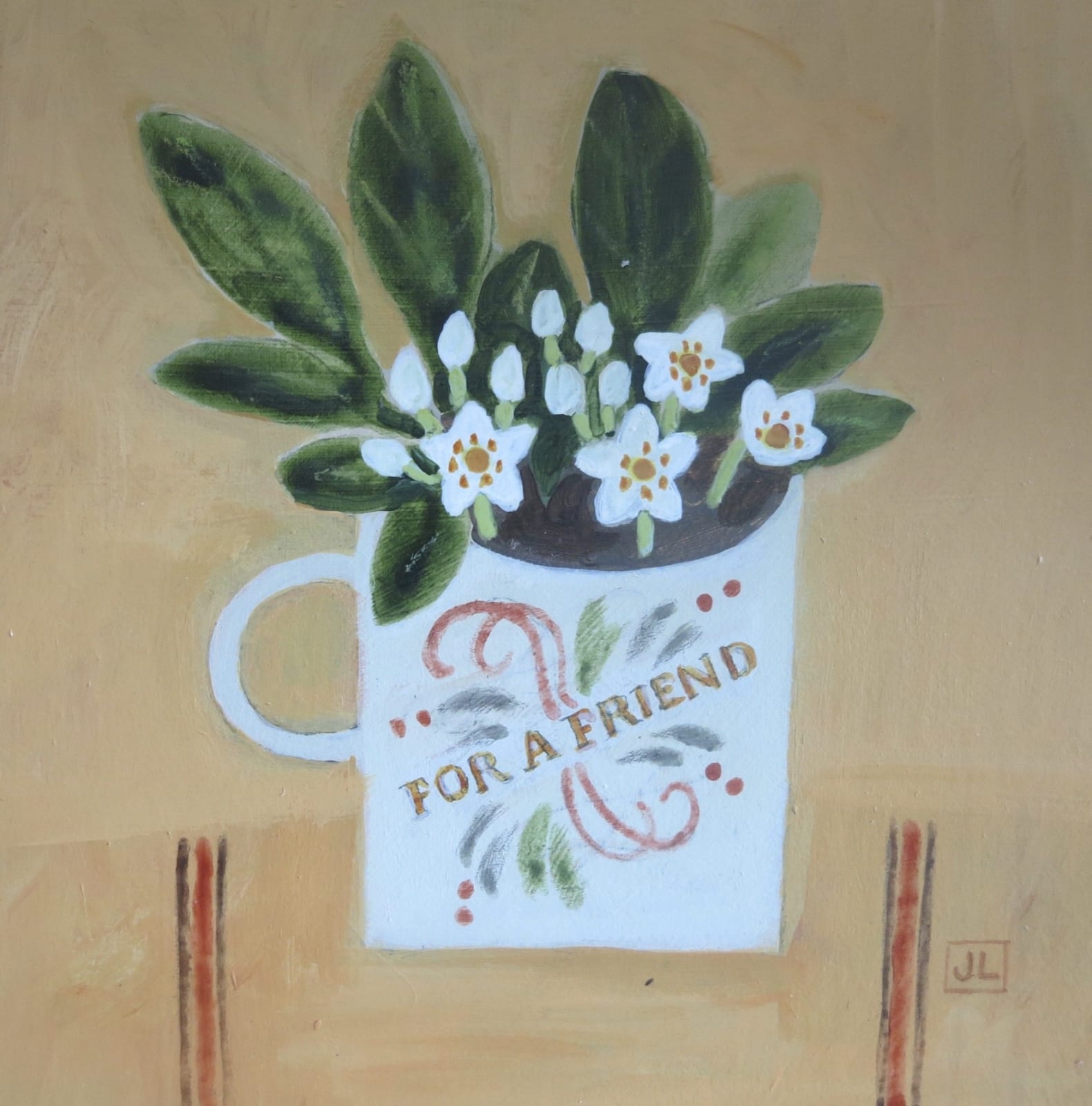 Jill Leman PPRWS Hon. RE, For a Friend