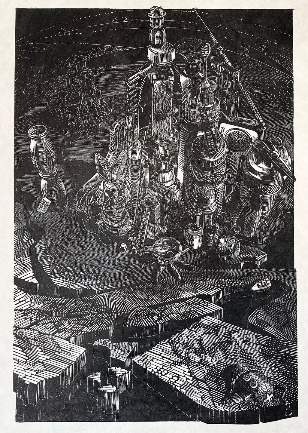 Anne Desmet RA RE, Land of Beacons