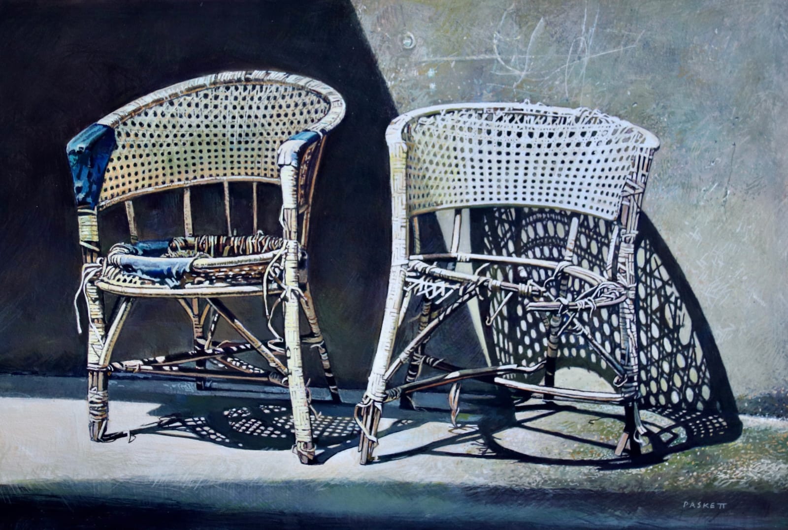 David Paskett PPRWS Hon. RE, Chair Pair, Jingdezhen