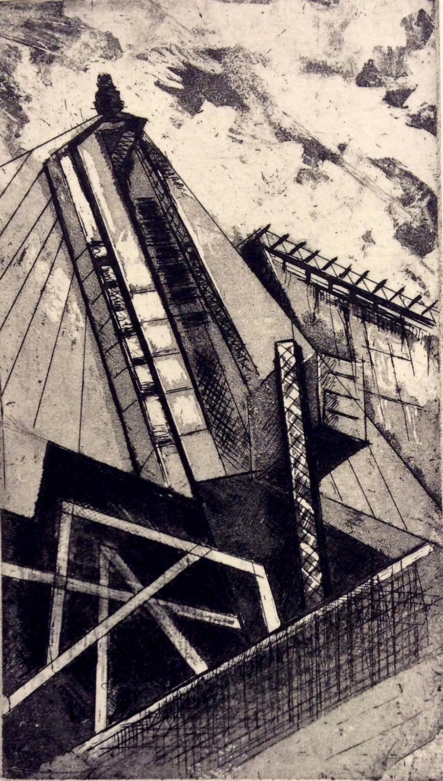 Jackie Newell RE, Small Shard under Construction