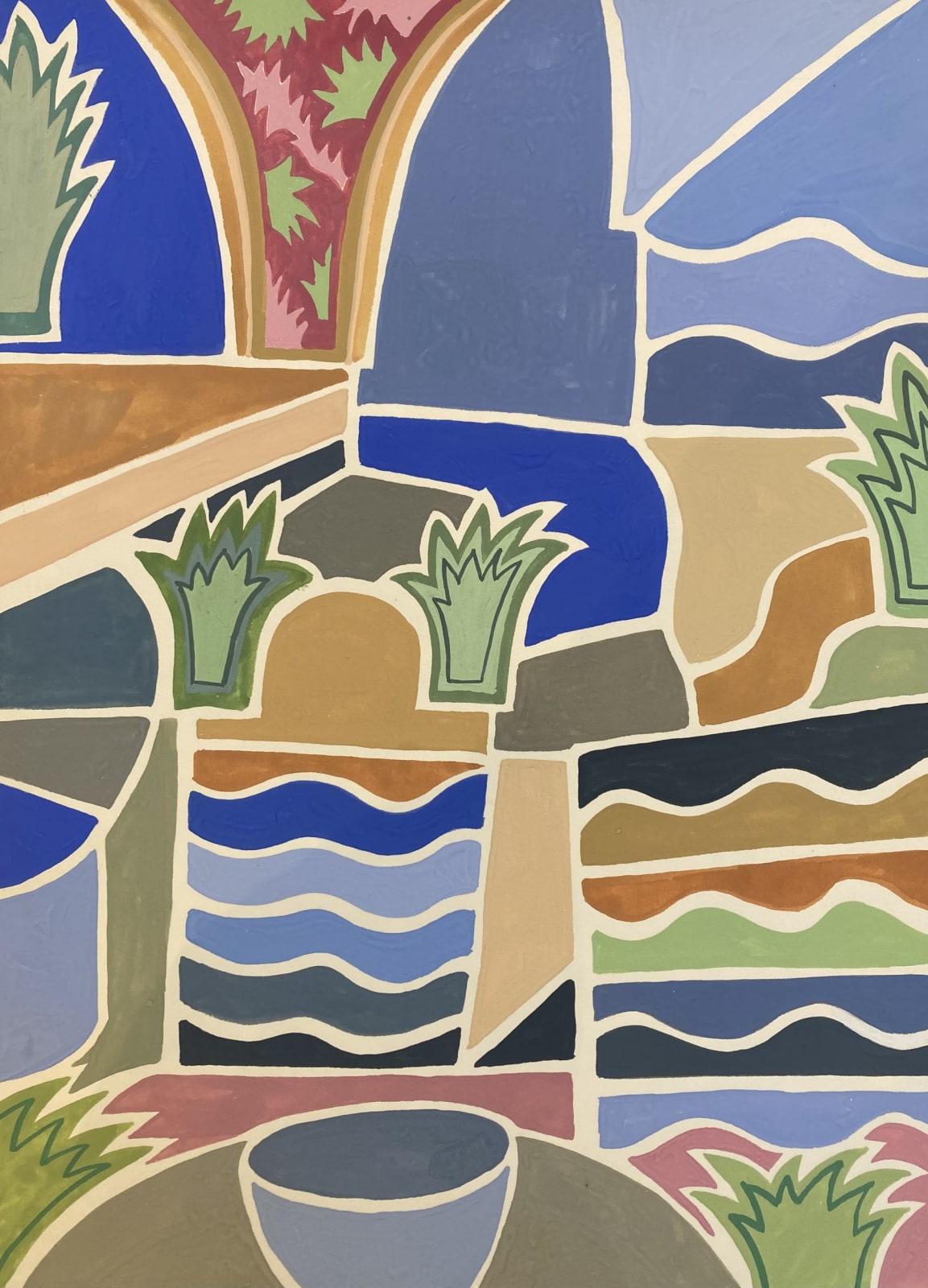 Thomas Plunkett PPRWS Hon. RE, Garden Rhythm