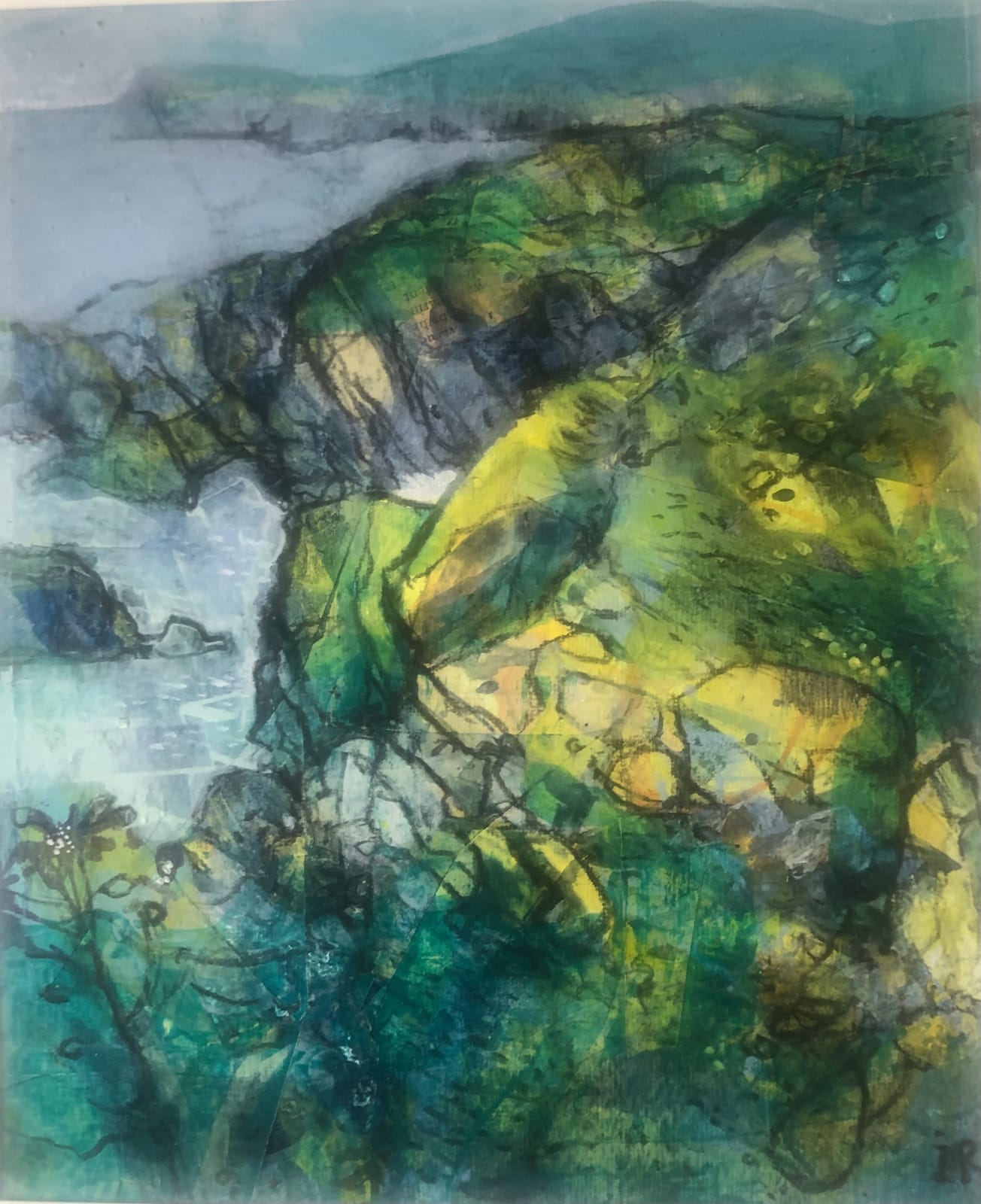 Mark Raggett RWS , Along the Coast Path II