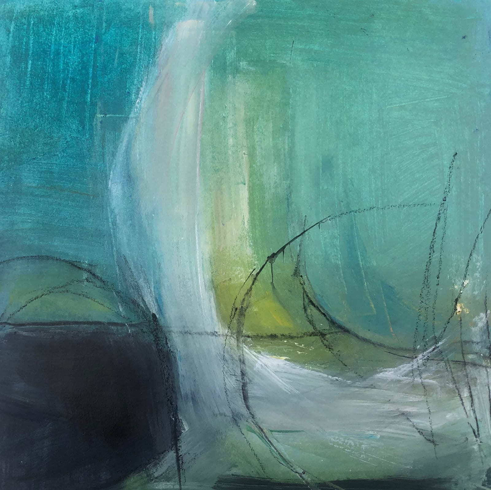 Olivia Adamczyk O'Sullivan RWS, Moderate winds, Worthing beach