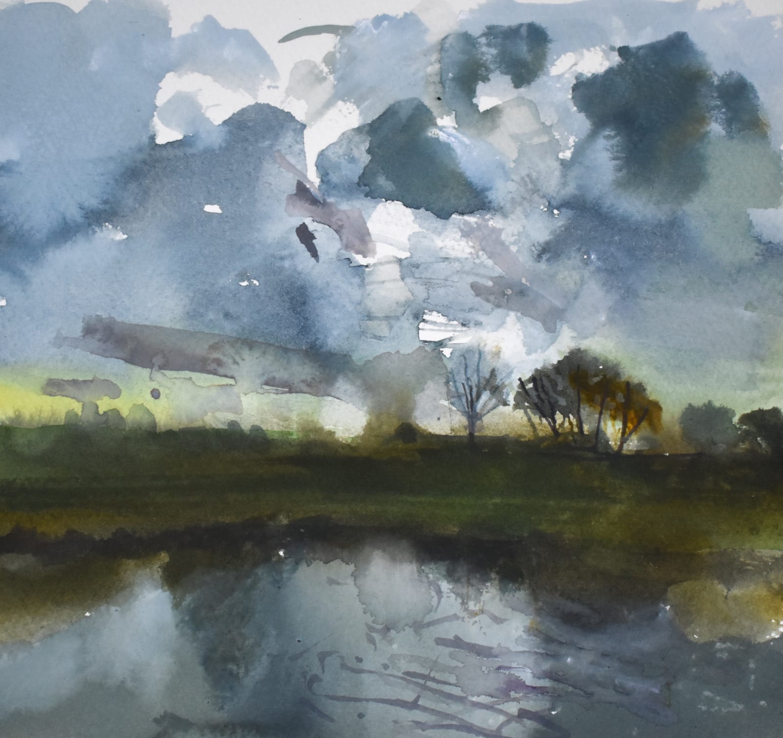 Richard Pikesley RWS, Into the Light, Cutt Mill