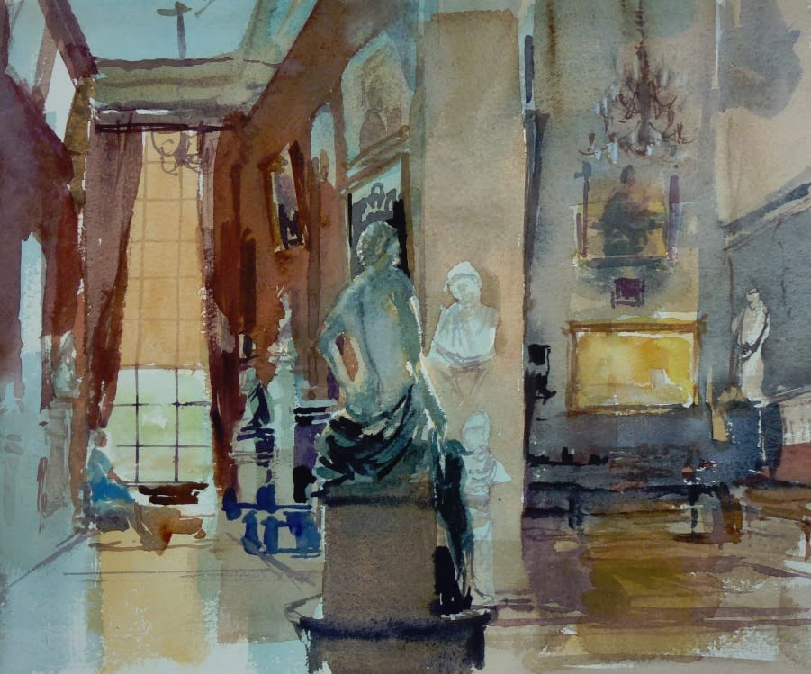 Michael Chaplin RWS RE, Petworth Interior - South Room