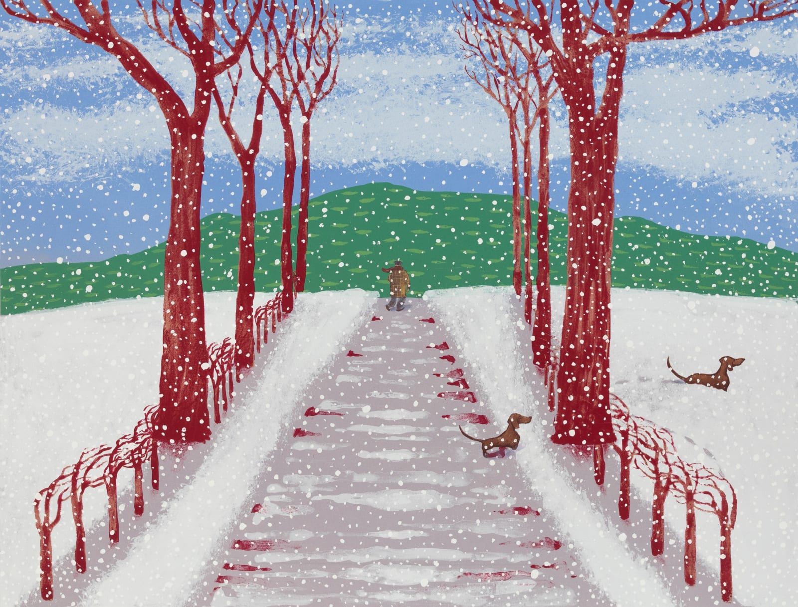 Mychael Barratt PPRE Hon. RWS, The Four Seasons - Winter