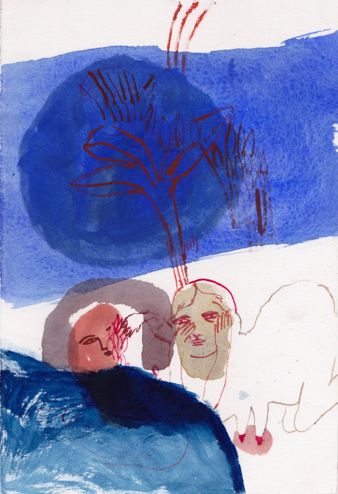 Jessica Jane Charleston Guest RWS, Milk stains