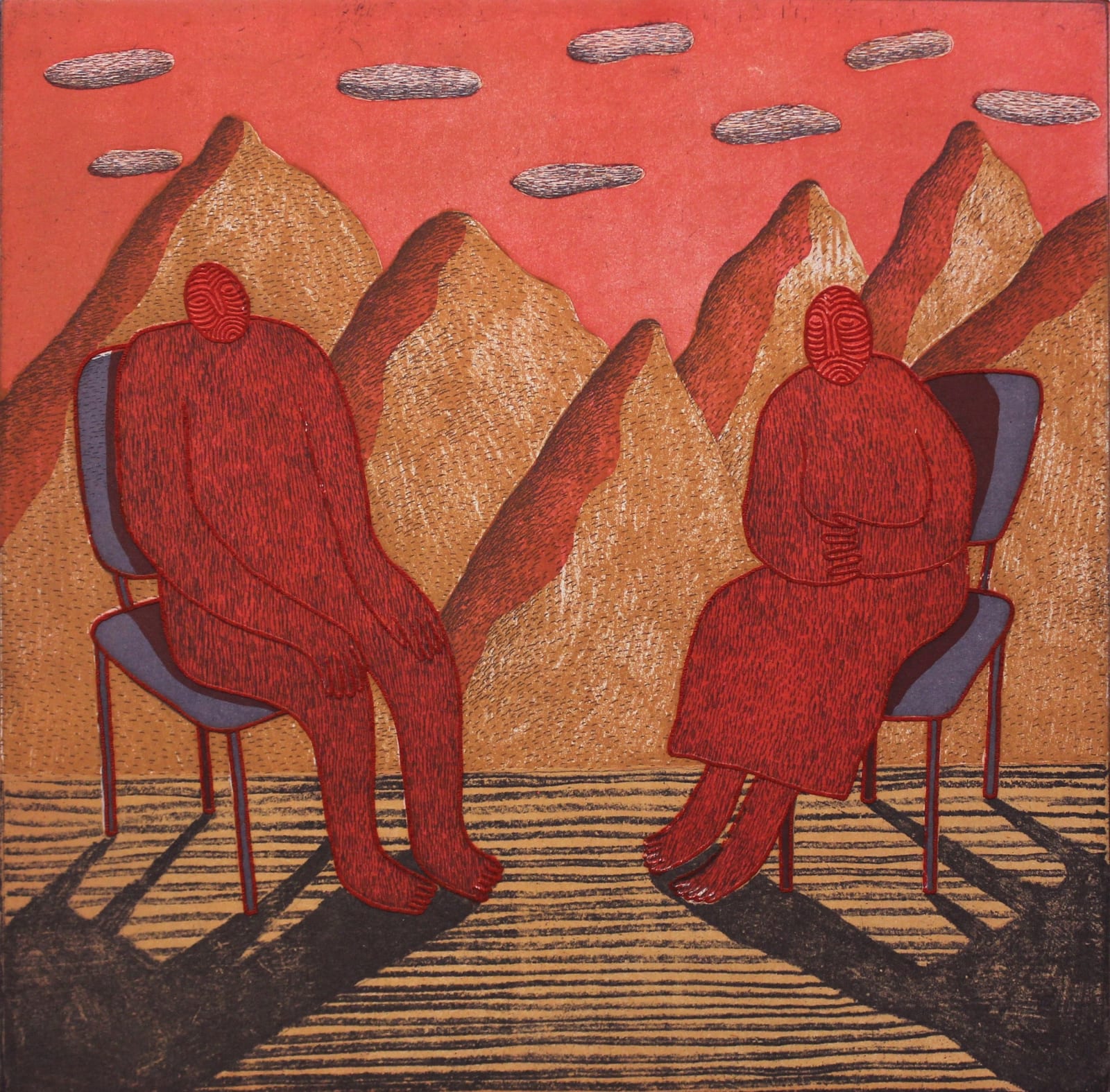 Katya Timoshenko ARE, Red People