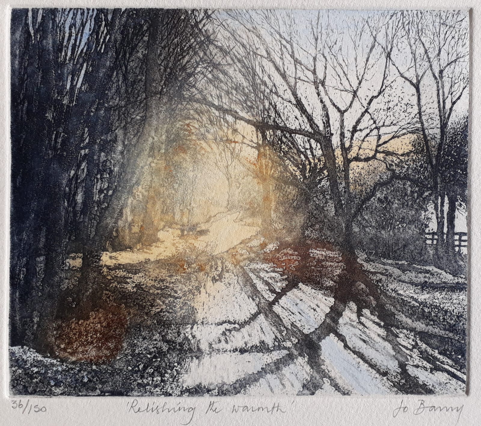 Jo Barry RE, Relishing the Warmth