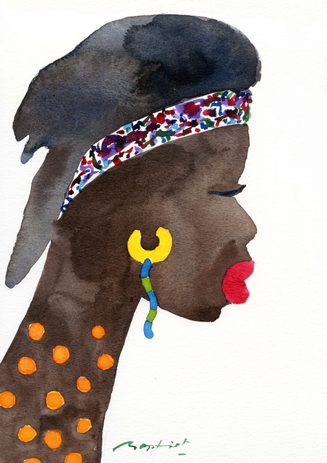 Gerry Baptist RWS RE, The Head Band