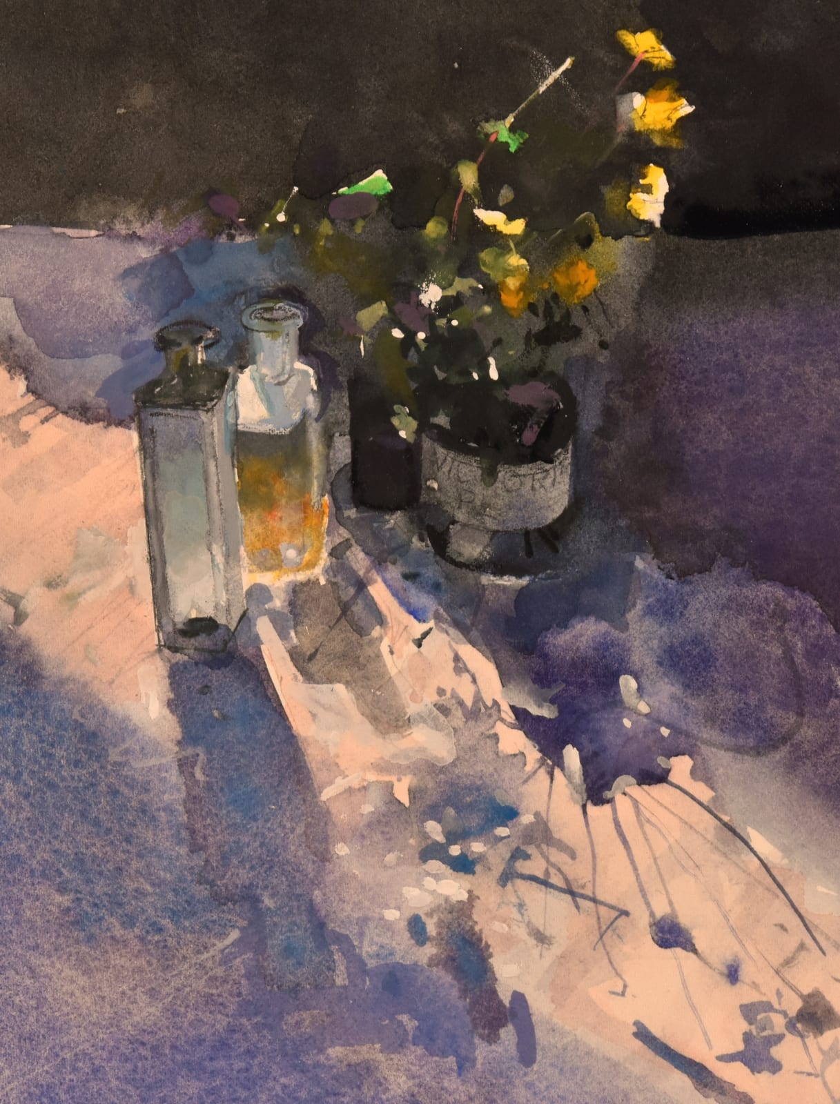 Richard Pikesley RWS, Sunlight, Studio Table