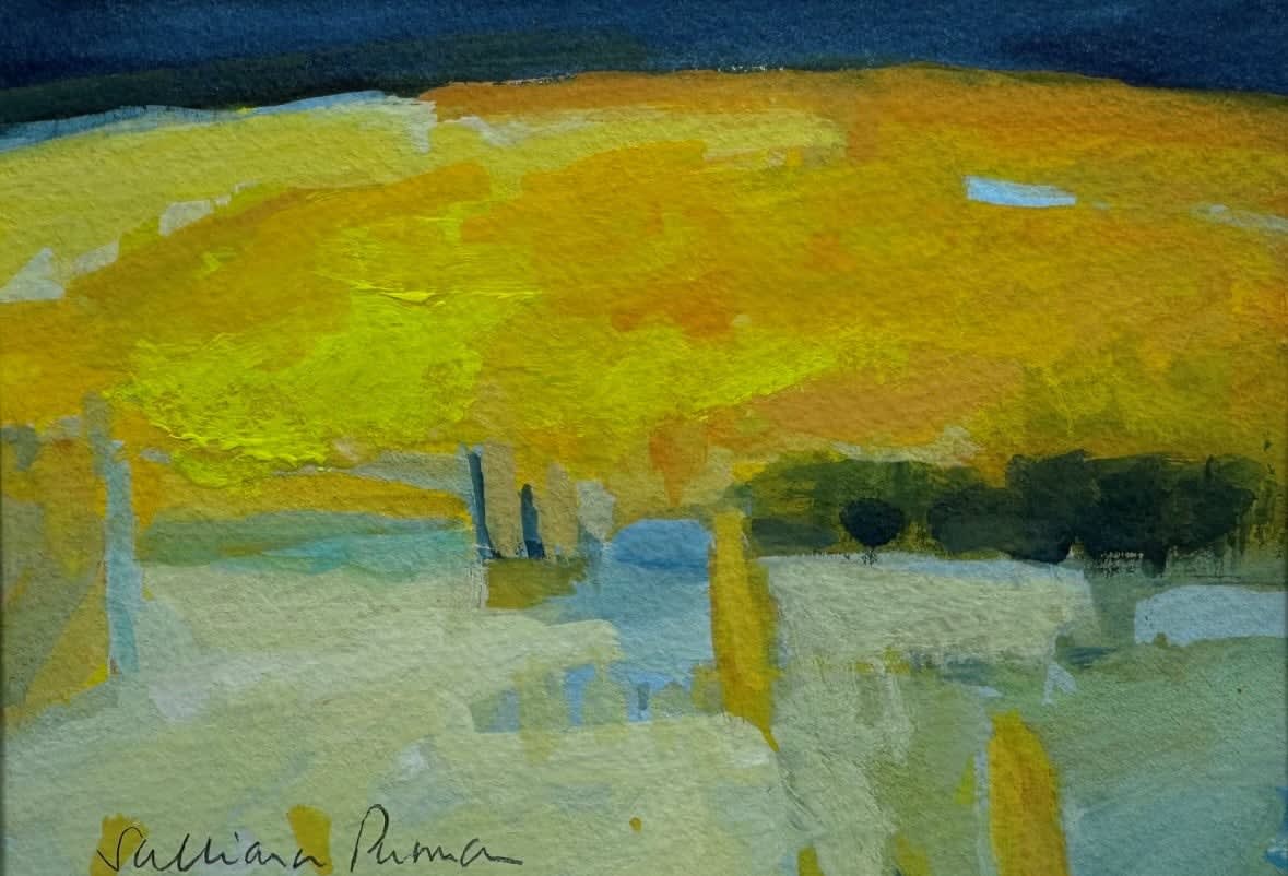Salliann Putman RWS, Yellow Hills