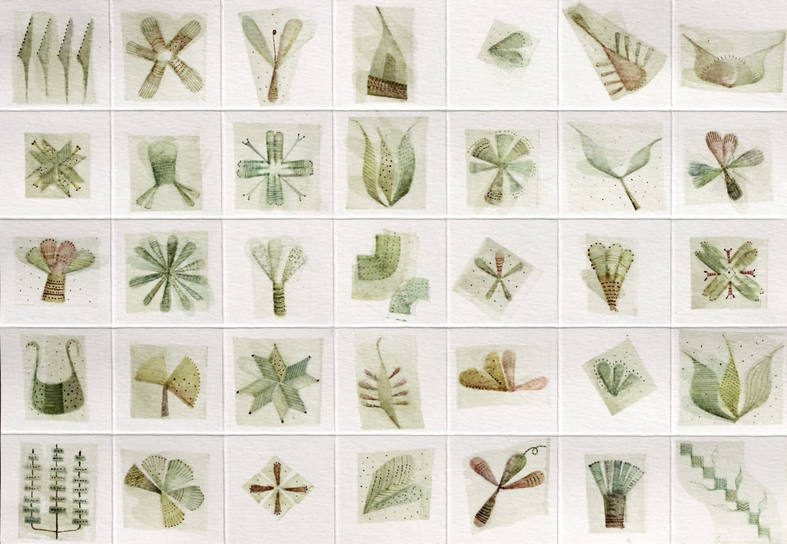 Rika Newcombe RWS, Sampling Samplers I