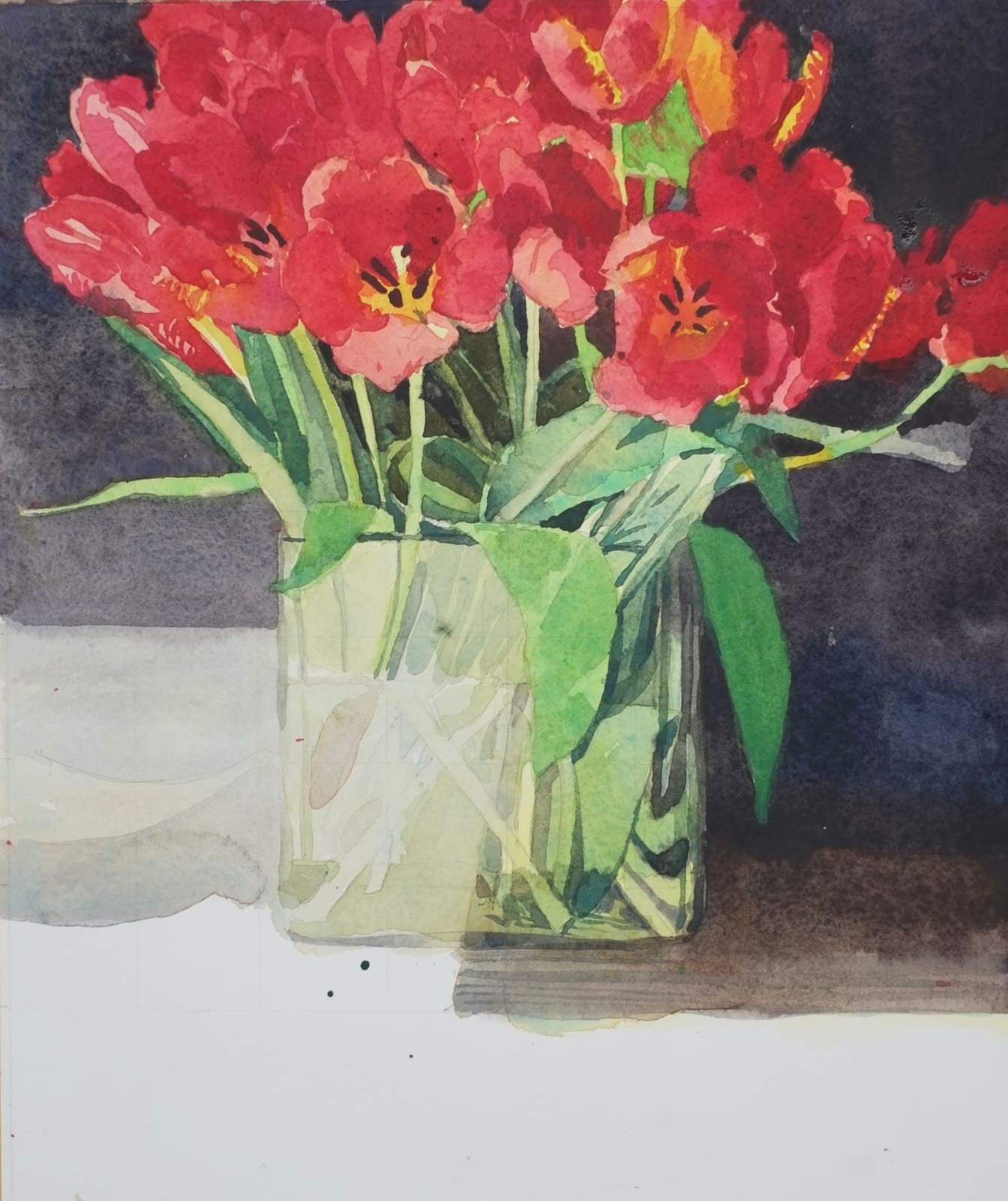 Mark Entwisle RWS , Tulips