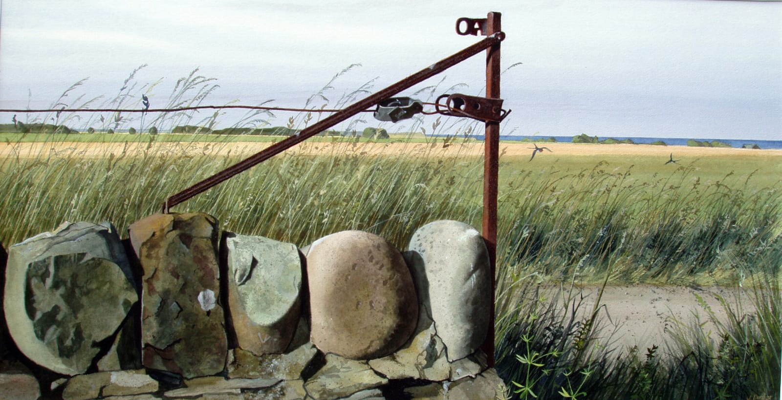 Jim Dunbar RWS, Mr Steven's Dyke