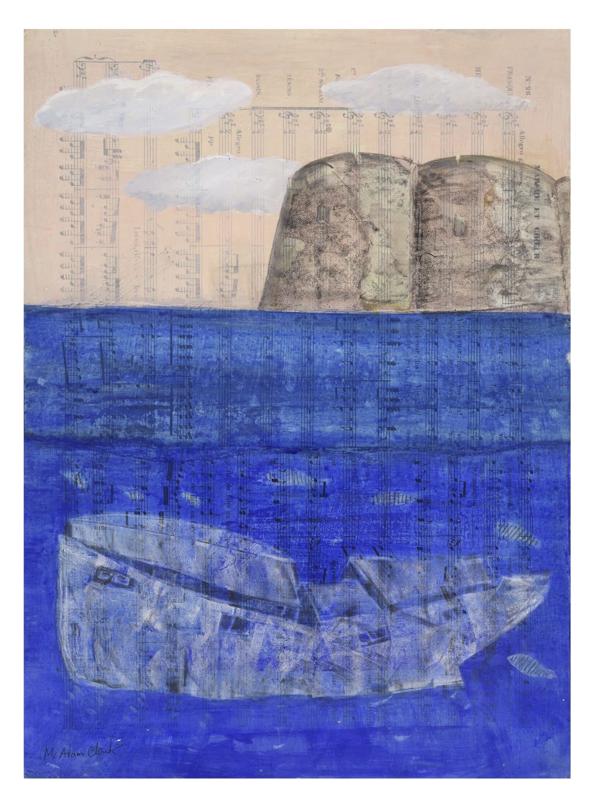 Caroline McAdam Clark RWS, Martello Tower and Ionia
