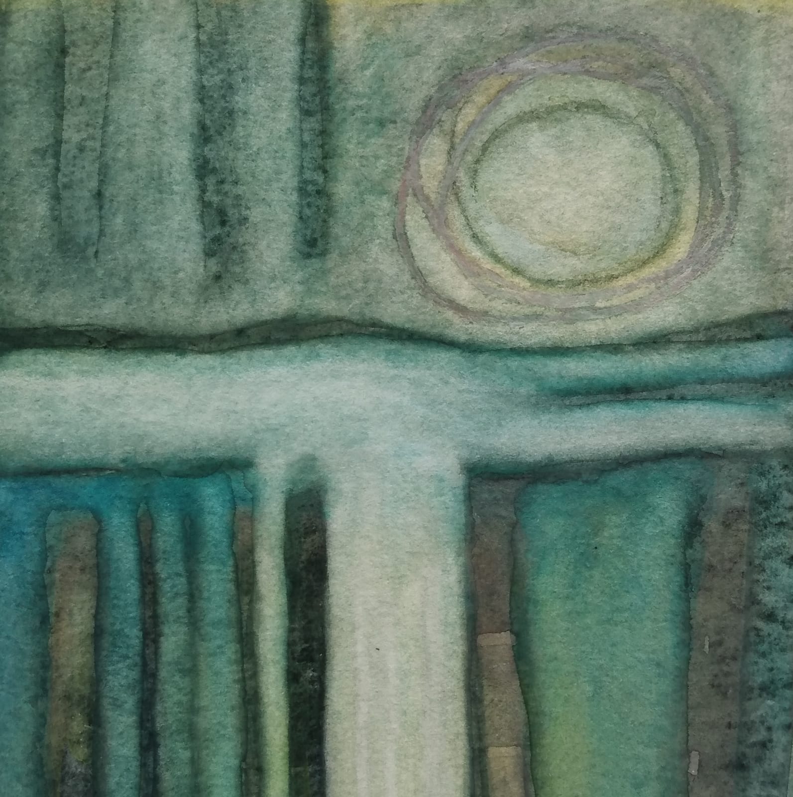 Sarah Holliday RWS, The Water beyond the Marshes