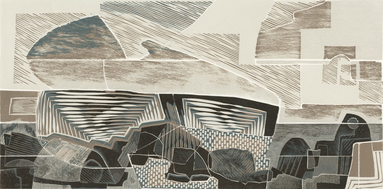 Neil Bousfield RE, Land and Sea - Past and Present II