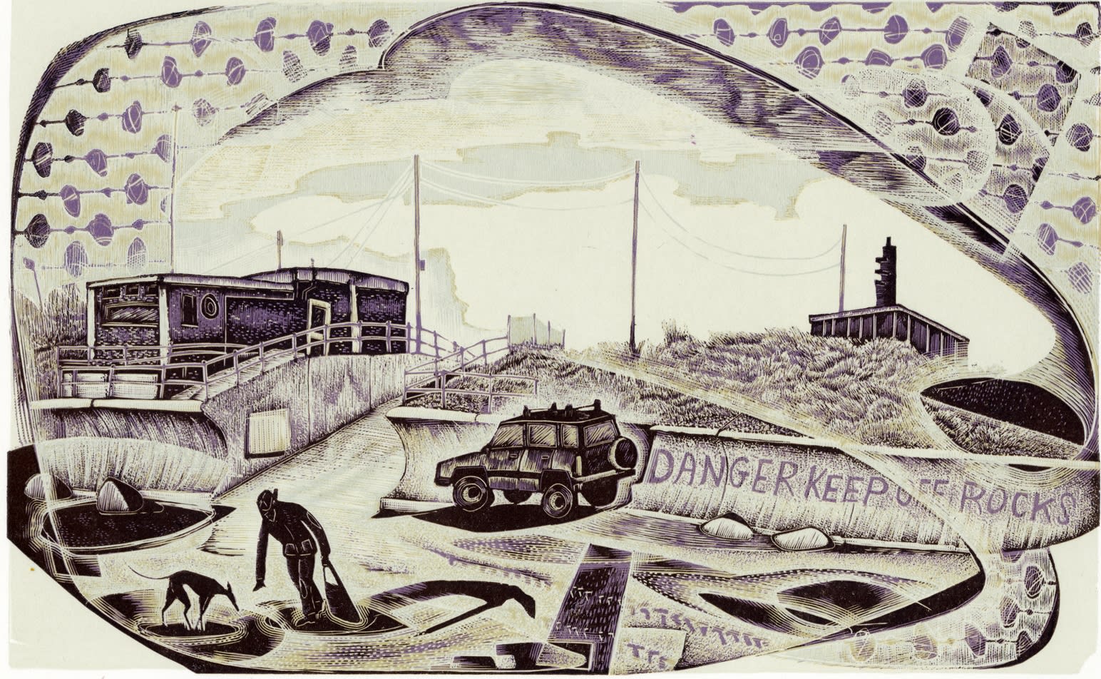 Neil Bousfield RE, Pebble Picker