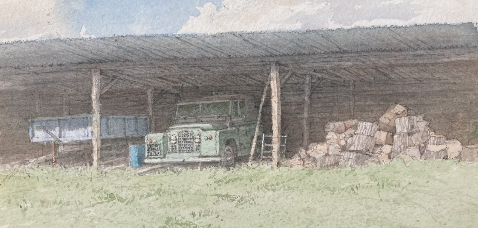 Dennis Roxby Bott RWS, Land Rover