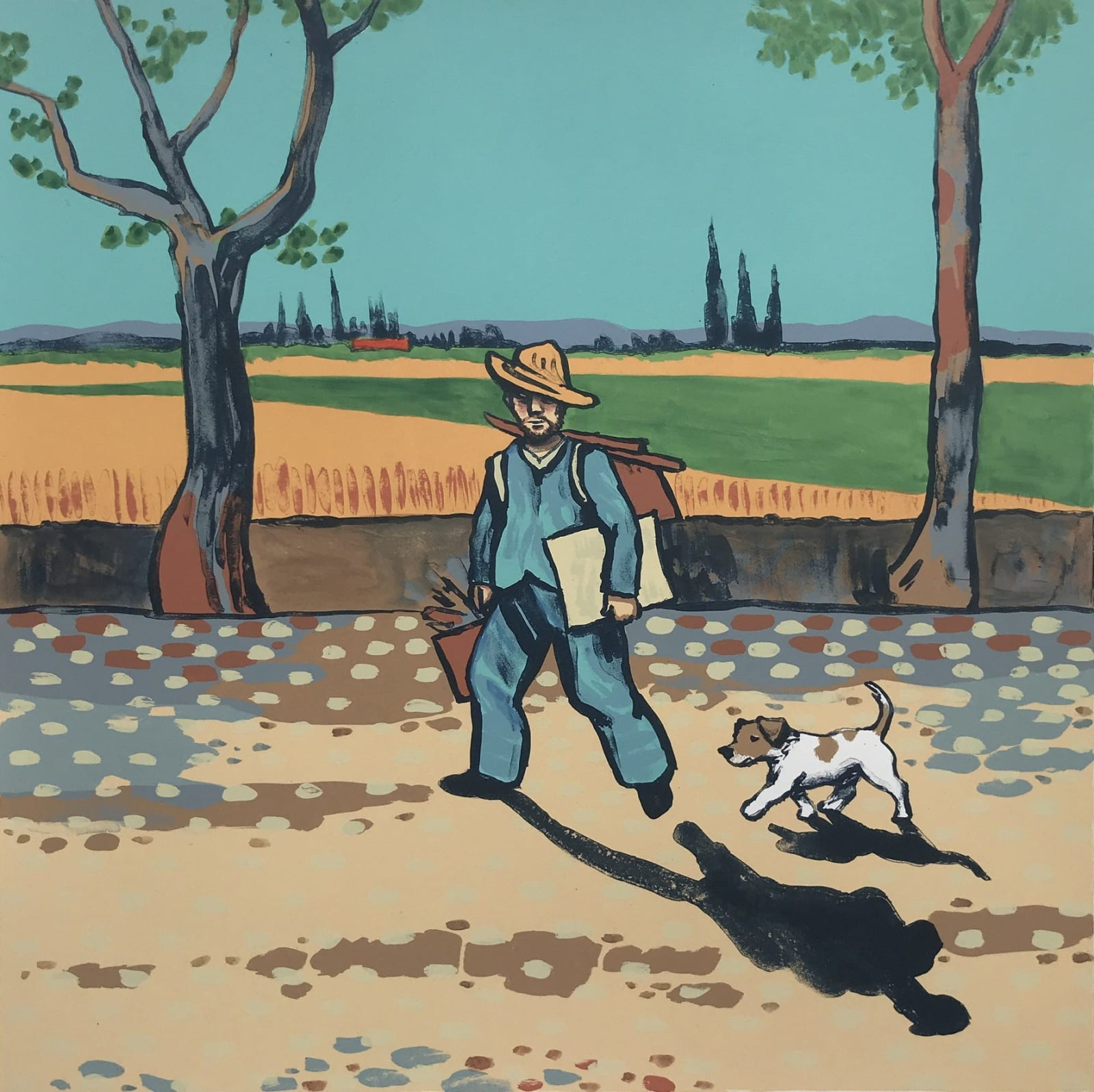 Mychael Barratt PPRE Hon. RWS, Van Gogh’s dog