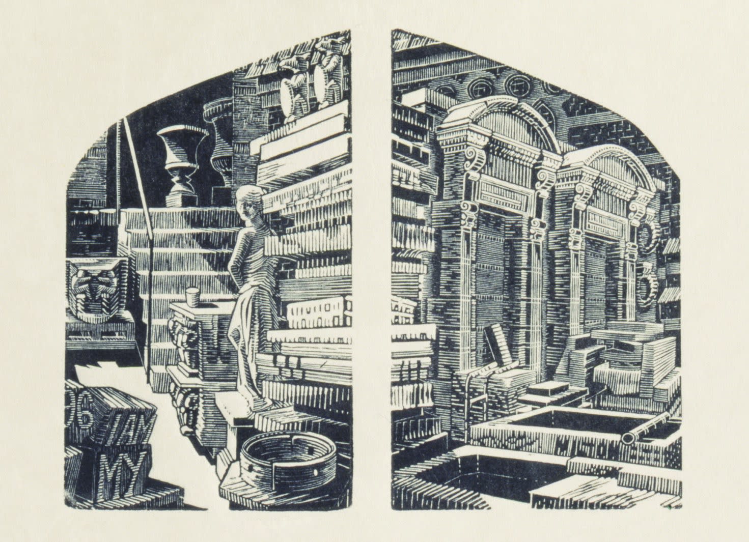 Anne Desmet RA RE, Architectural Salvage, Hoxton